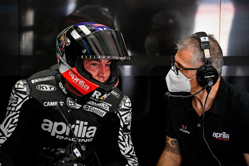 Aleix Espargaró explains why Aprilia remains faithful to the V4 engine in MotoGP