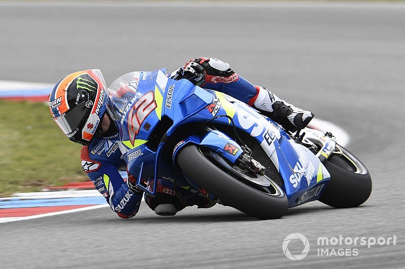 Rins feared rear tire would explode in Brno race