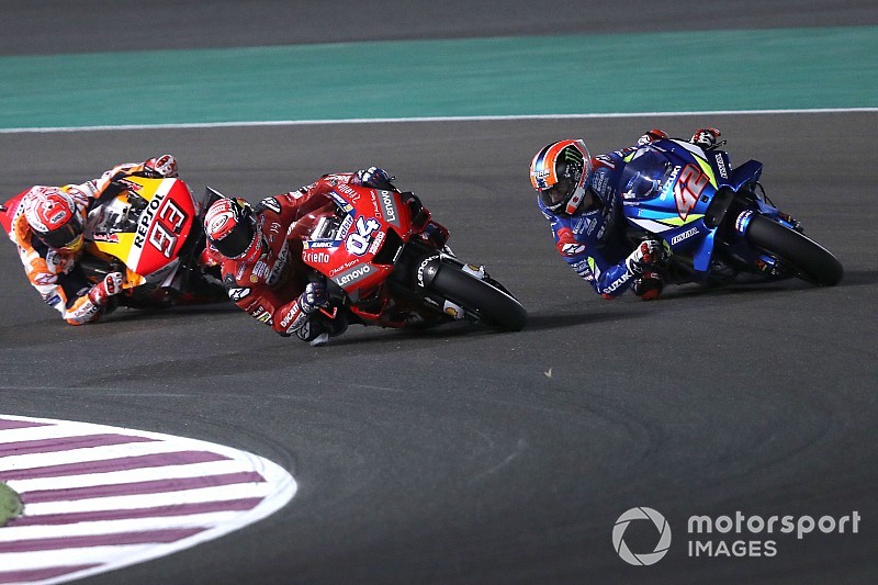 Rins admits Qatar MotoGP battles made him "very angry"