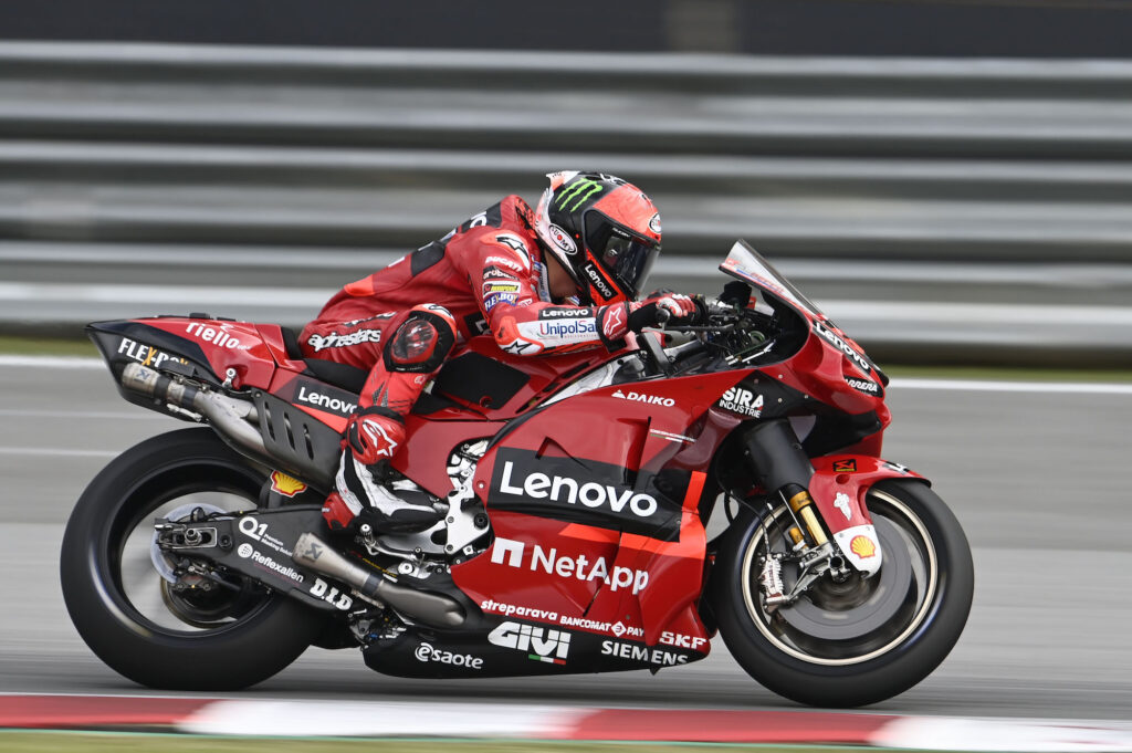 Suzuki boss wants to discuss MotoGP top speeds amid Duc...