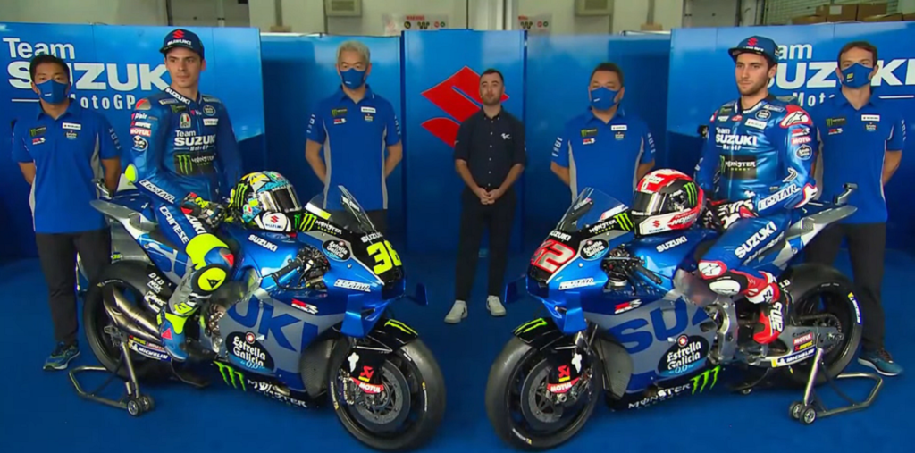 Suzuki uncovers refreshed 2022 MotoGP paint scheme