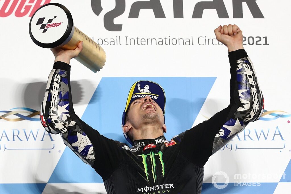 Vinales feels “Yamaha is back” after Qatar MotoGP win