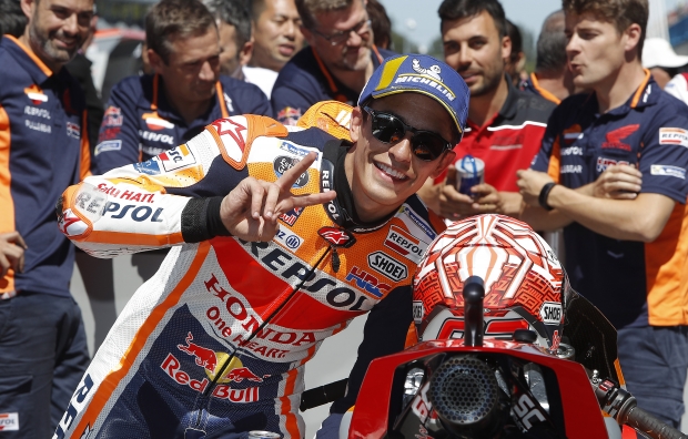 Career pole number 75 for Marquez in Assen, tough qualifying for Pedrosa