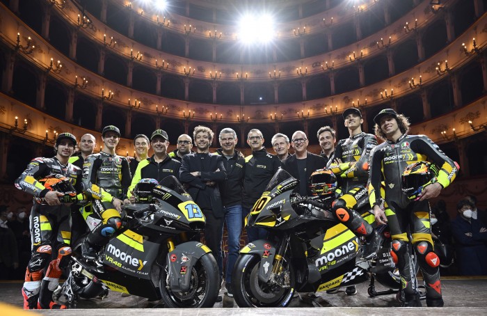 Rossi presents Mooney VR46 2022 launch