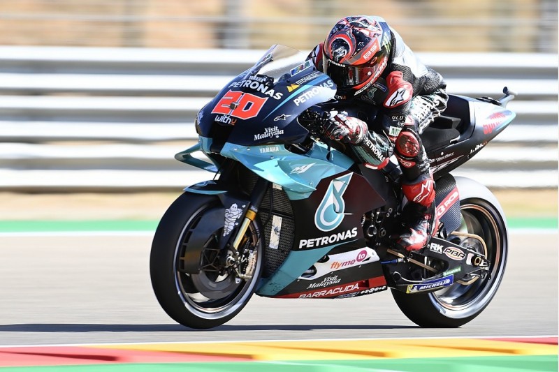 Aragon MotoGP: Quartararo battles through pain barrier to pole