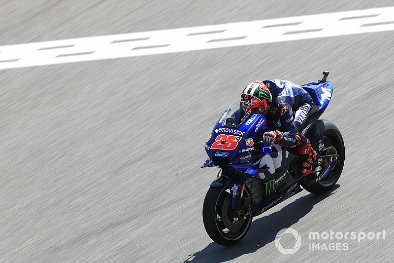 Vinales leads Yamaha 1-2 in FP1