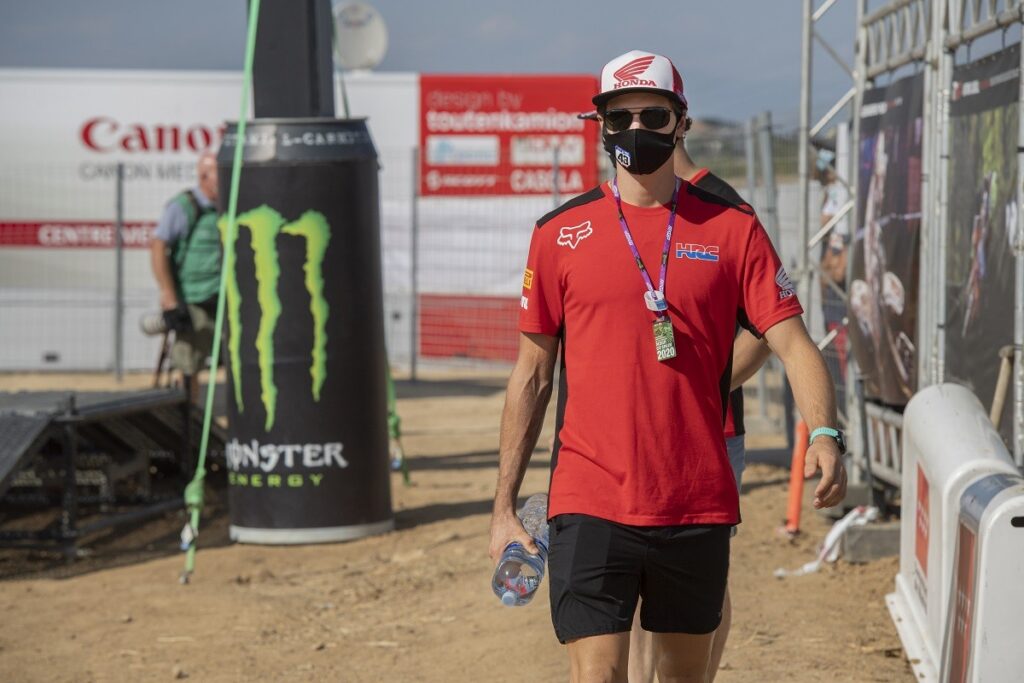 Mitch Evans no pressure on return to MXGP action