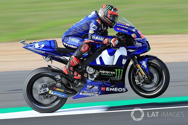Vinales leads Rossi in first practice