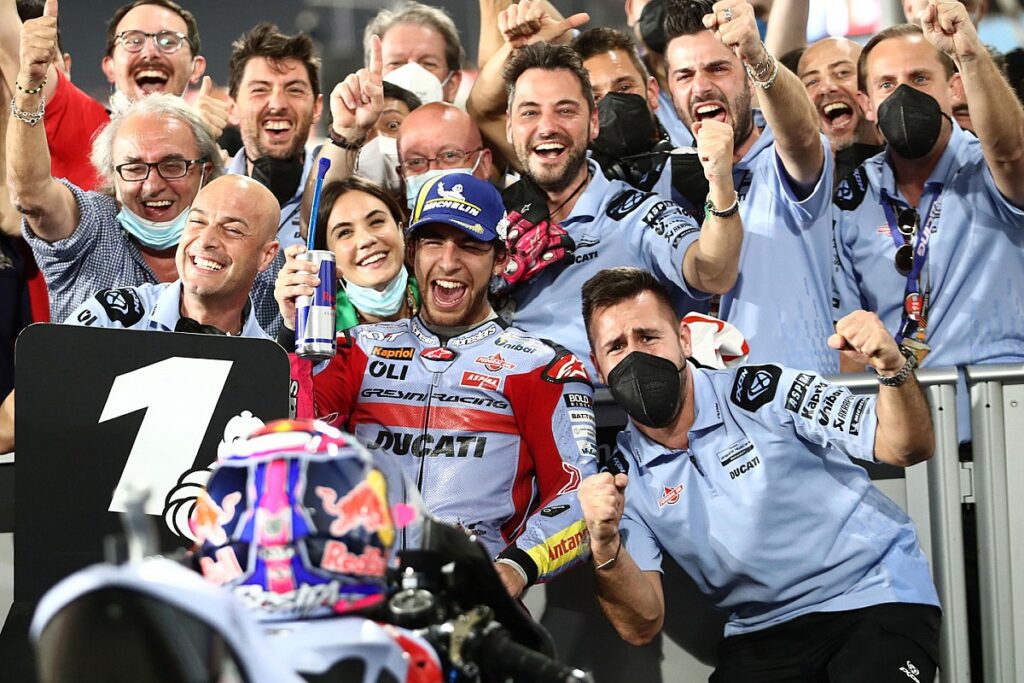 Bastianini claims emotional maiden win for Gresini