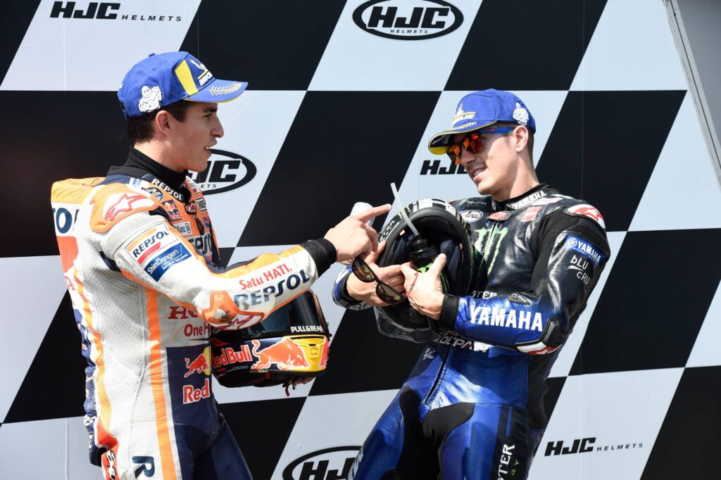 Vinales takes “maximum” second with Marquez “impo...