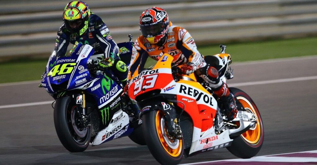 rossi vs marquez