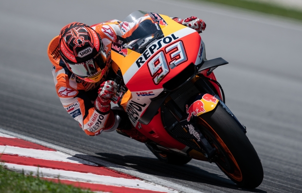 Marquez fastest on day one in Sepang