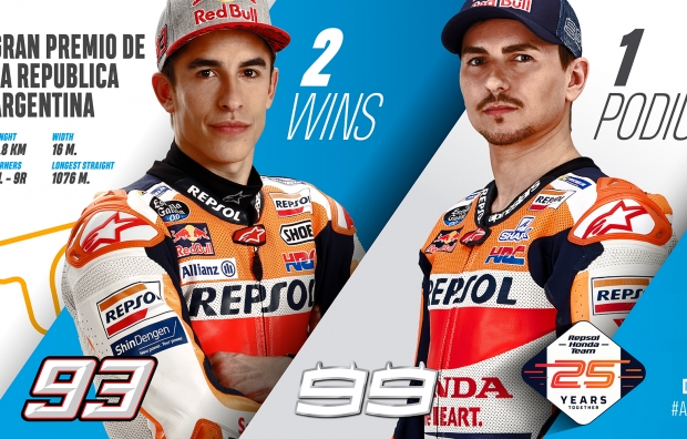 Argentina awaits the Repsol Honda Team