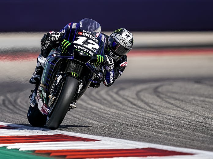 Viñales Tops Marquez Friday At COTA