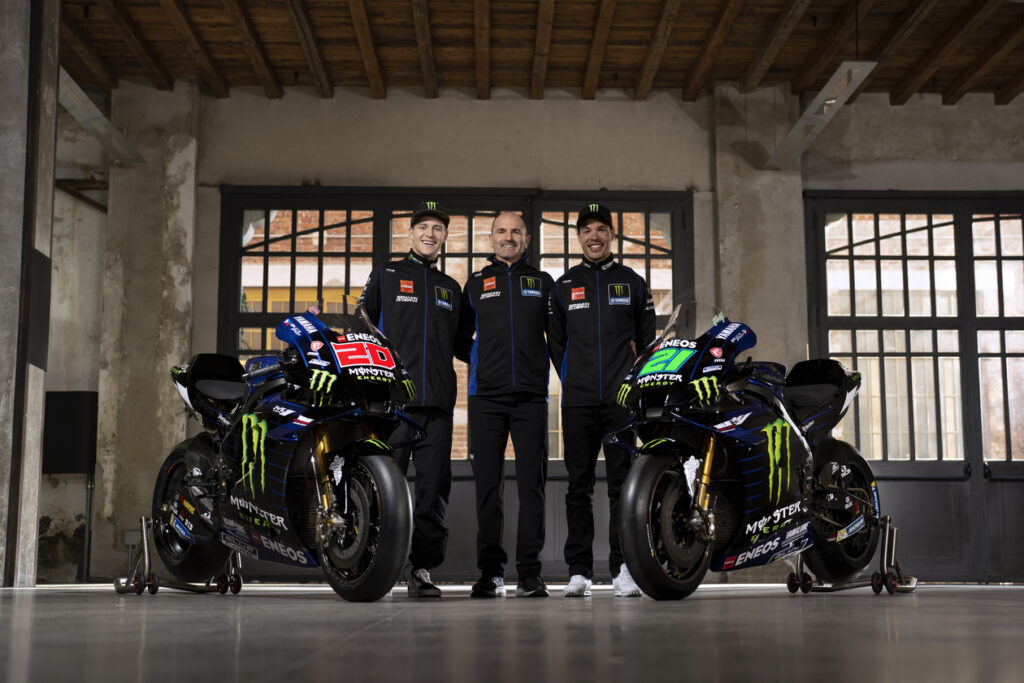 Yamaha: Monster Energy Team Livery Unveiled for 2022 MotoGP Season