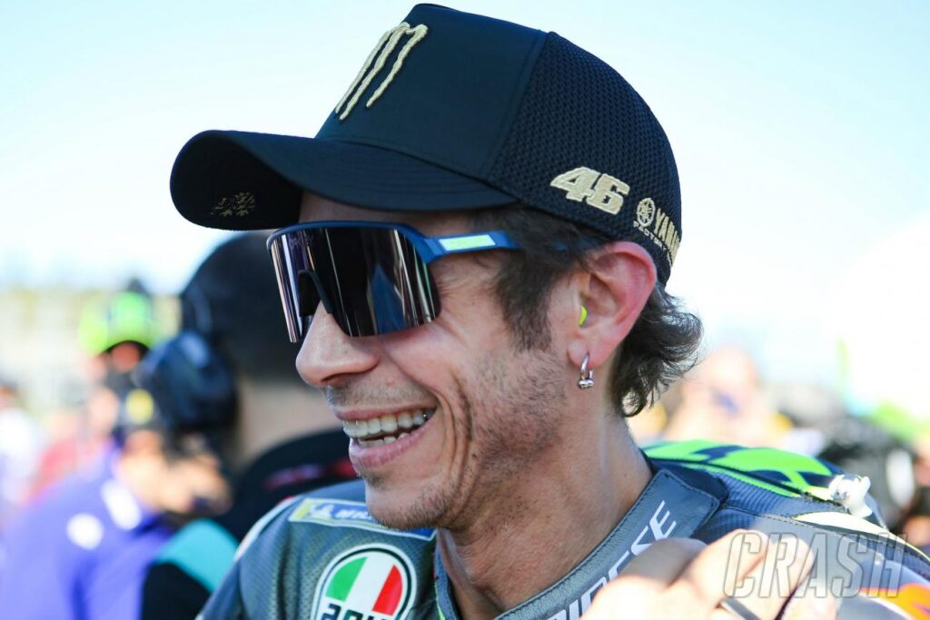 Valentino Rossi drives past pitlane;  17th in car debut at 3 Hours of Imola |  MotoGP