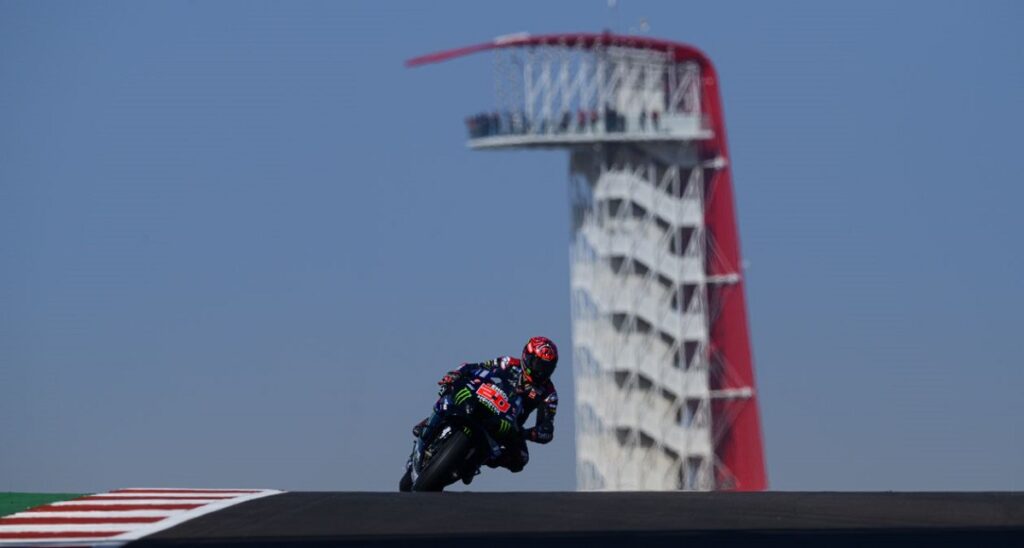 Quartararo paces Americas FP3, series leader Espargaro to contest Q1