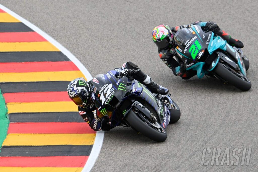 German MotoGP: Vinales just 'collecting data' in worst MotoGP race |  MotoGP