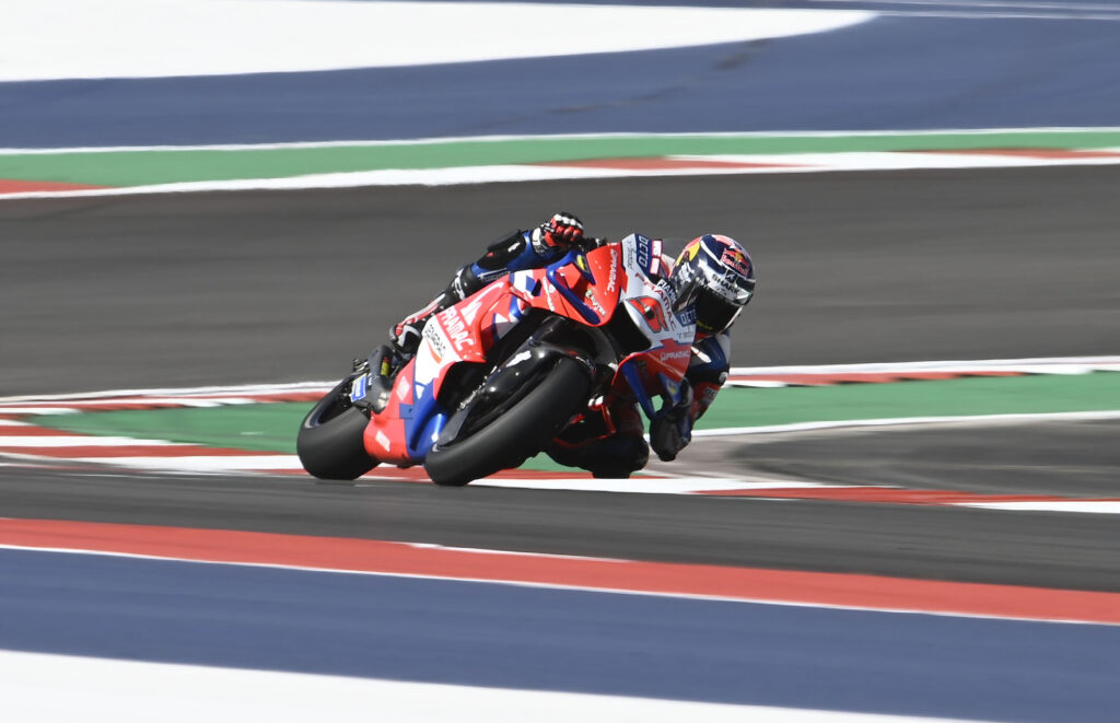 Grand Prix of... |  Zarco leads as Ducati MotoGP COTA 1-2