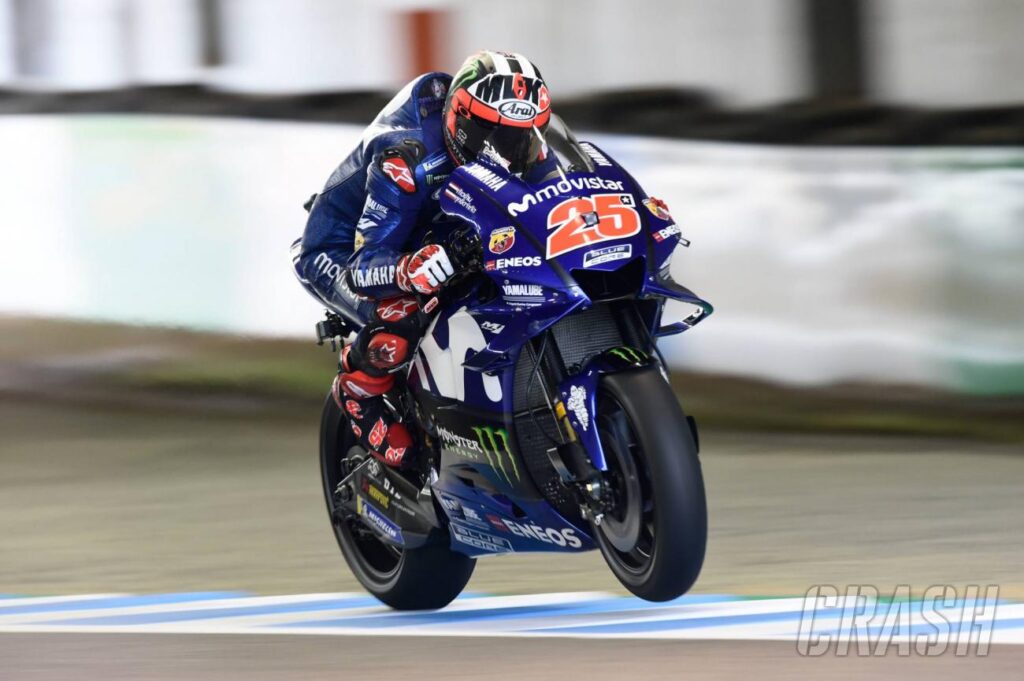 MotoGP: Vinales confirms Thailand improvements in 'good day' |  MotoGP