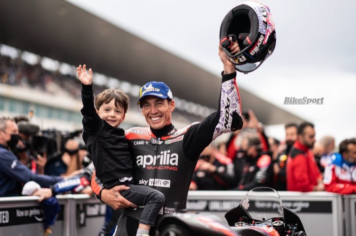 MotoGP Portimao: 'Life is good' for Espargaro, 'satisfied' with podium