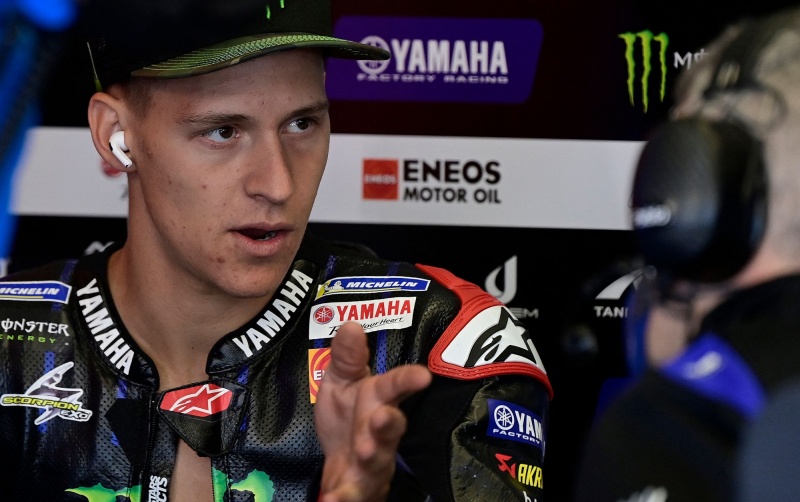MotoGp, Fabio Quartararo cannot explain one thing
