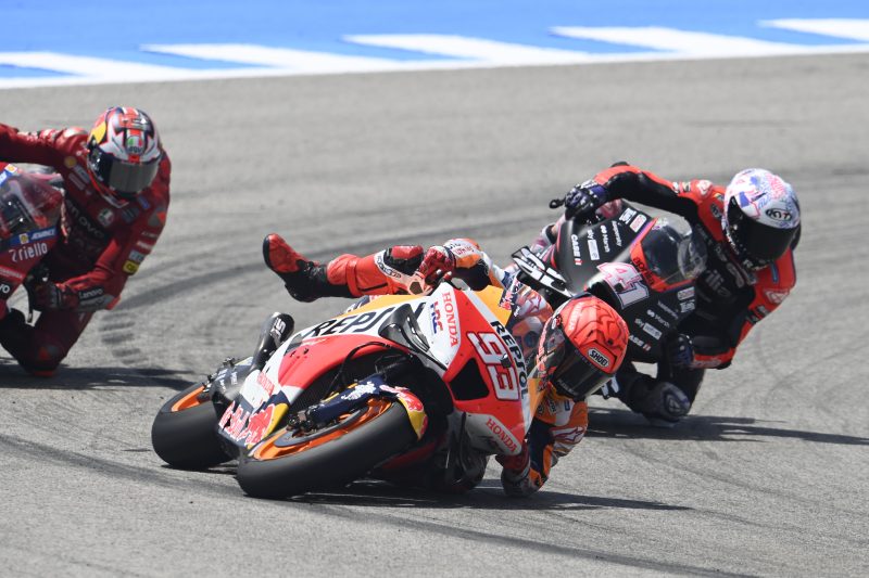 Fighting fourth from Marquez ignites the Spanish GP crowd