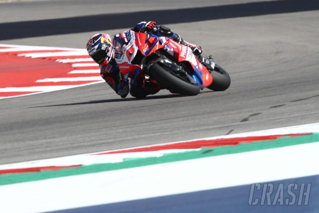 MotoGP Austin: Johann Zarco leads Ducati 1-2, but Alex Rins the favourite?  |  MotoGP