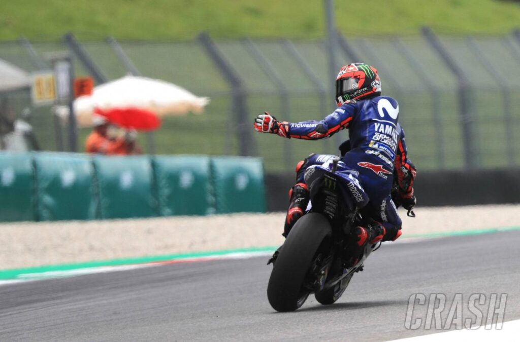 Mugello MotoGP: Vinales explains how dash message vital to Q1 progress |  MotoGP