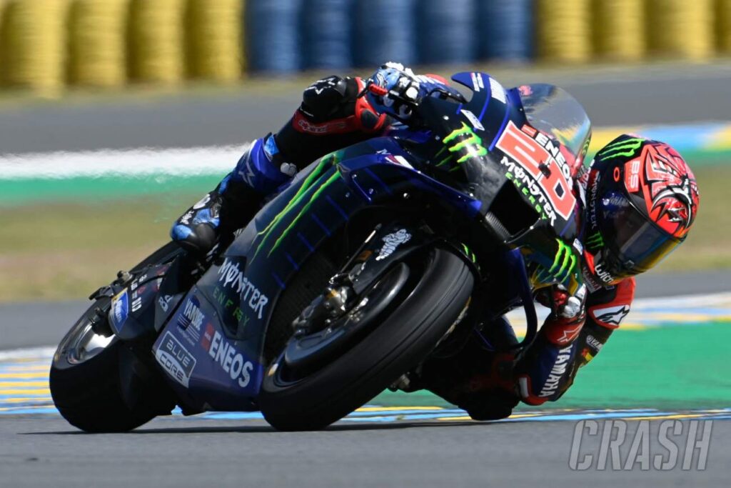 France MotoGP: Quartararo: Looking at the result we had, I can say it was fun |  MotoGP