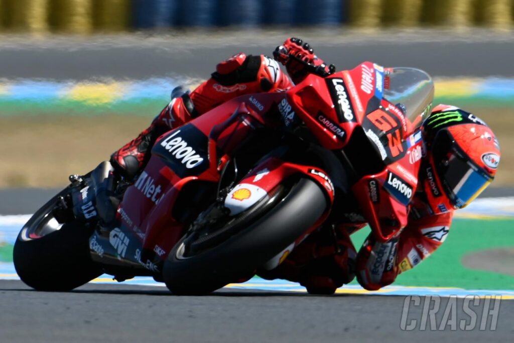 MotoGP Le Mans: Francesco Bagnaia fires his way to pole, leads Ducati 1-2 |  MotoGP
