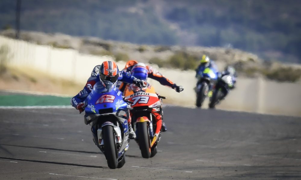 Team Suzuki Ecstar's Alex Rins pulls off an upset to claim Aragon GP win