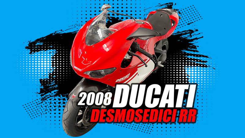 2008 Ducati Desmosedici On Sale At Iconic Motorbike Auctions