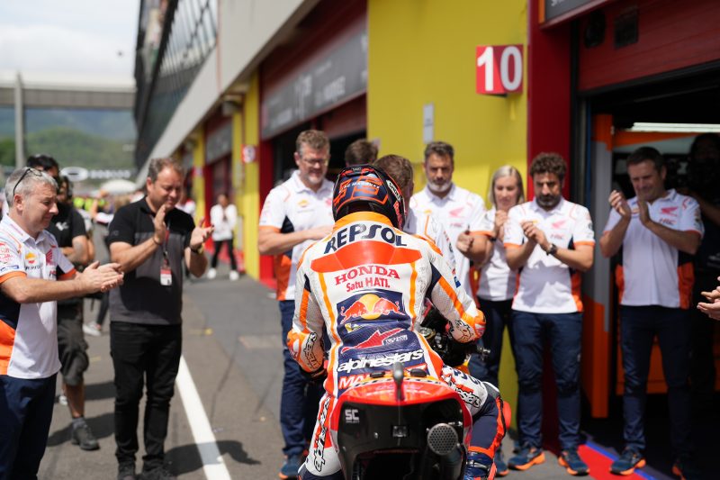 Repsol Honda Team endure trying Italian GP race day