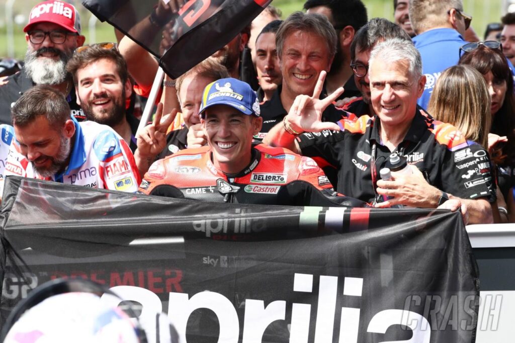 MotoGP: Aleix Espargaro, Aprilia need each other 'to perform at this level' |  MotoGP