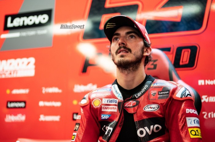 MotoGP Catalunya: 'Riding here is like flat track' - Bagnaia