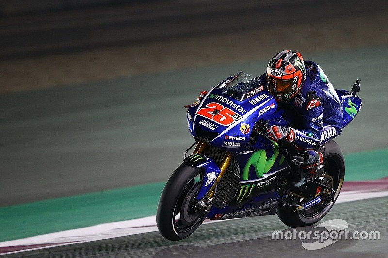 Maverick Vinales tops first session of 2017
