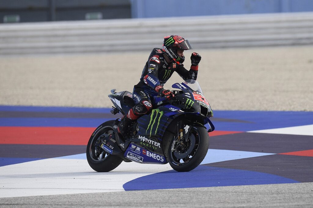 Quartararo shun's number one plate for MotoGP title defence