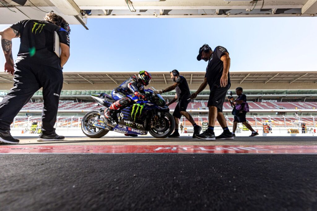 Barcelona tests served for Yamaha to prepare - without great success - Sachsenring round