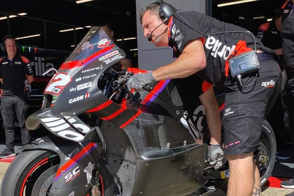 Quartararo tops MotoGP test, Aprilia trials striking upgrade