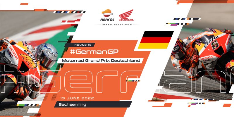 Sachsenring the midpoint of 2022 for resolute Repsol Honda Team