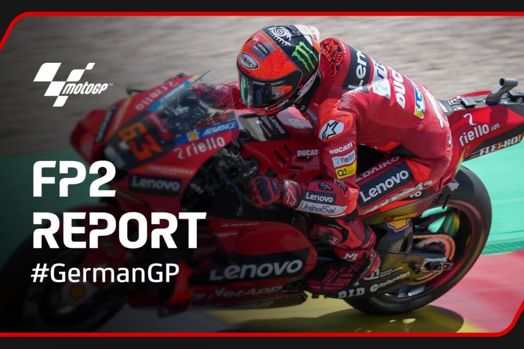 Bagnaia sizzles at the Sachsenring