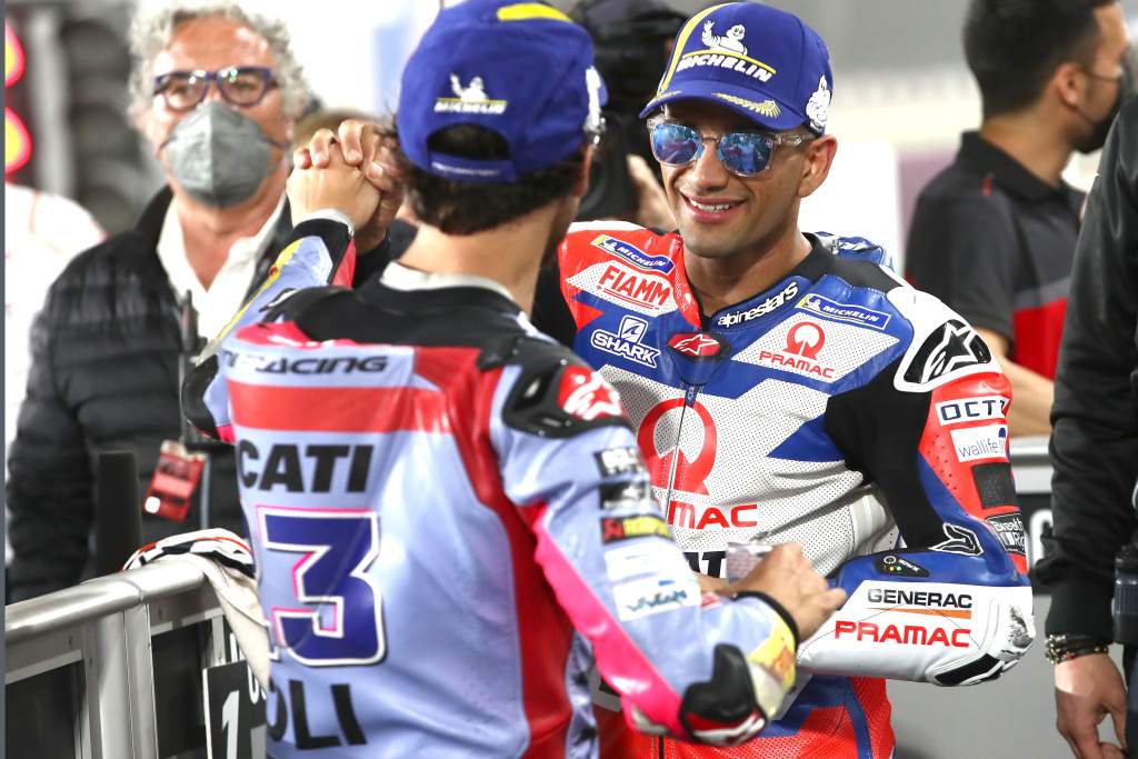 Ducati: Martin/Bastianini will have parity in 2023, Zarco retained