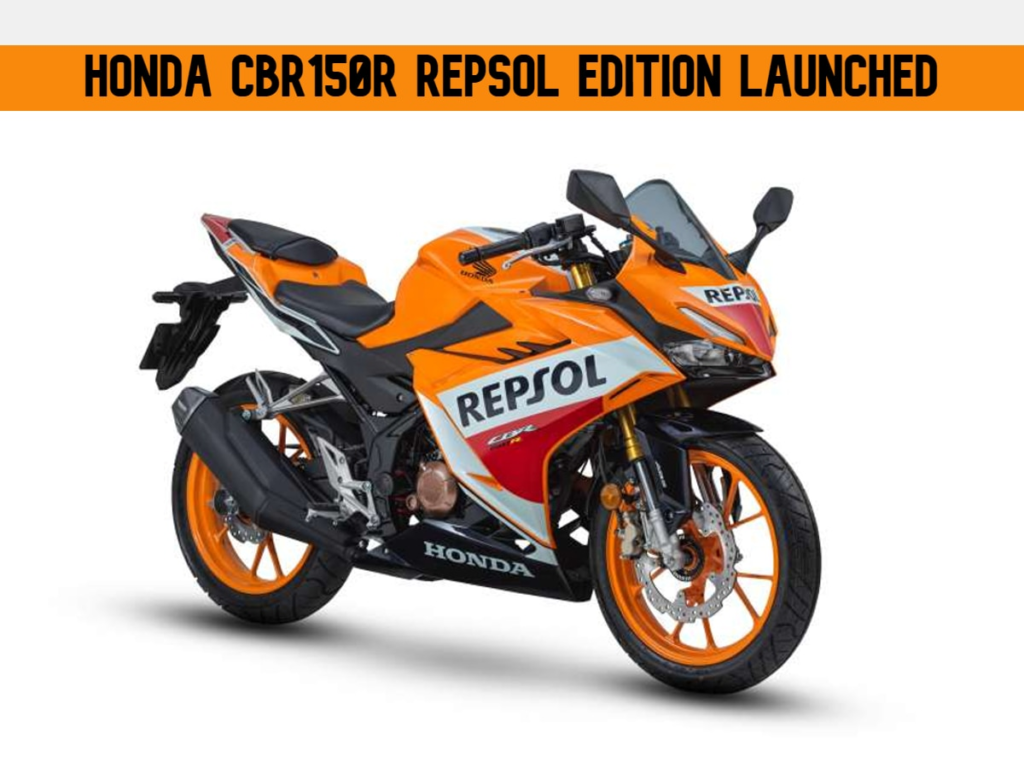 2022 Honda CBR150R Repsol Livery Limited Edition Bike Launched In Malaysia