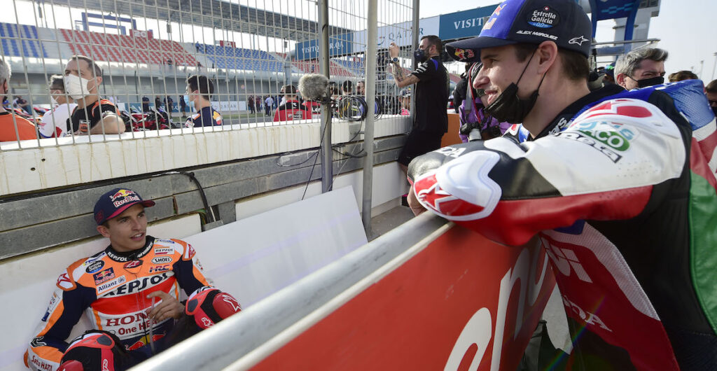 Ducati jokes it hired Alex Marquez to impress Marc Marq...