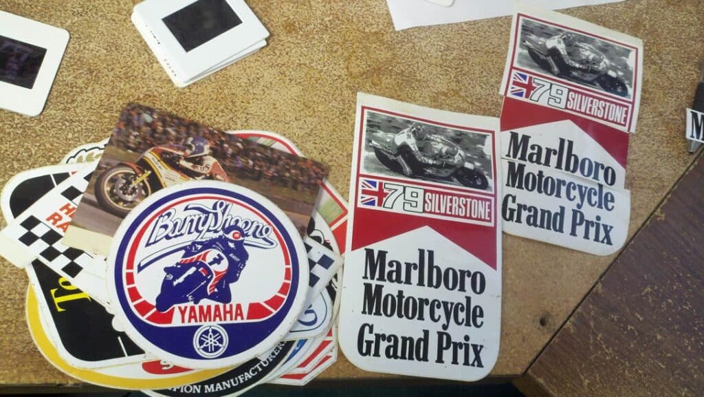 Yes, Sheene did ride a Yamaha.