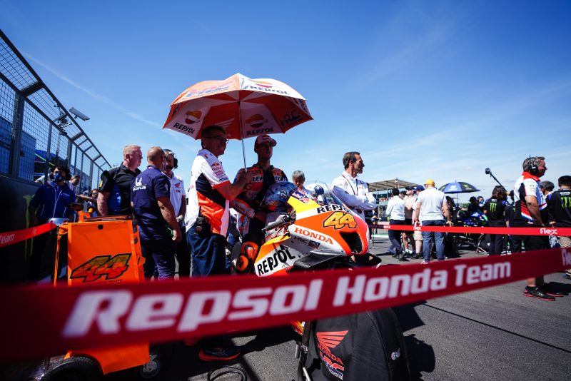 Espargaro salvages points from demanding British GP