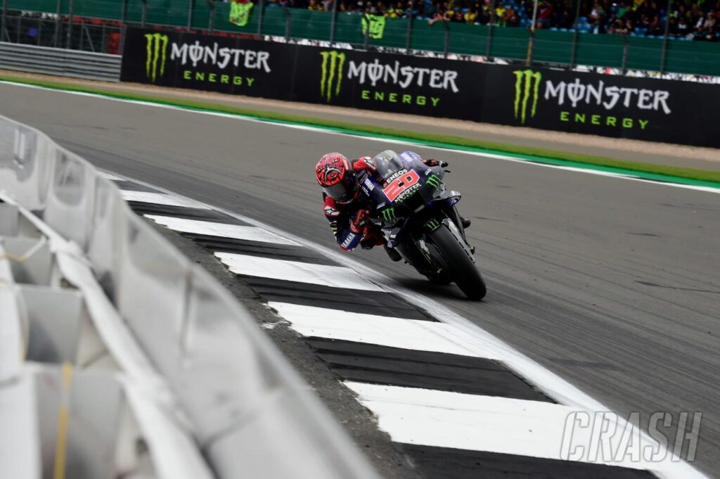MotoGP Silverstone: Where will Fabio Quartararo re-join after long lap penalty?  |  MotoGP