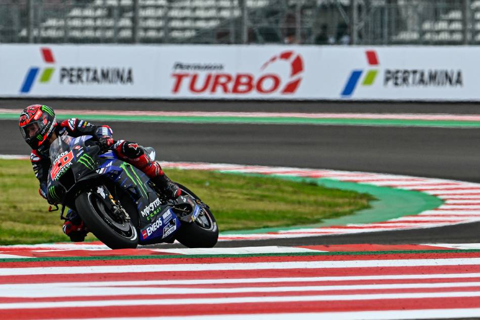 Indonesian GP: Fabio Quartararo grabs dramatic pole