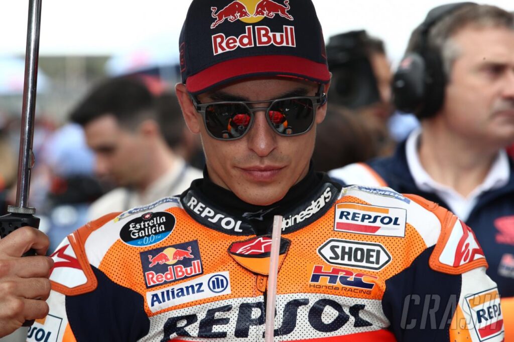Marc Marquez exercising his 'injured' arm - is his MotoGP 2022 comeback set for September?  |  MotoGP